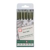 Kit dessin Sakura Zentangle noir set 6 stylos Photo