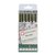 Kit dessin Sakura Zentangle noir set 6 stylos