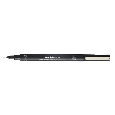 Fineliner Uni-ball Pin 0,5mm noir