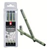 Fineliner Sakura Pigma Micron blister 3 pièces noir Photo
