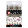 Fineliner Sakura Pigma Micron 05 0.45mm set à 9 kleuren foto