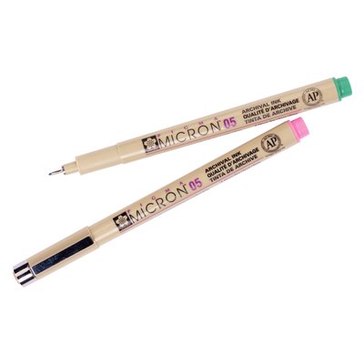 Fineliner Sakura Pigma Micron 05 0.45mm set à 9 kleuren