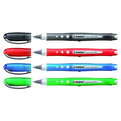 Rollerpen STABILO worker colorful 2019/36 medium groen