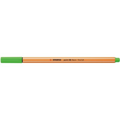 Fineliner STABILO Point 88 /033 Fin vert fluo