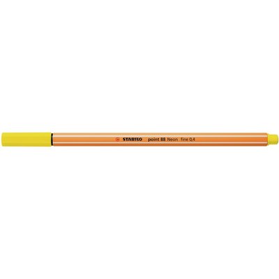 Fineliner STABILO Point 88 /024 Fin jaune fluo