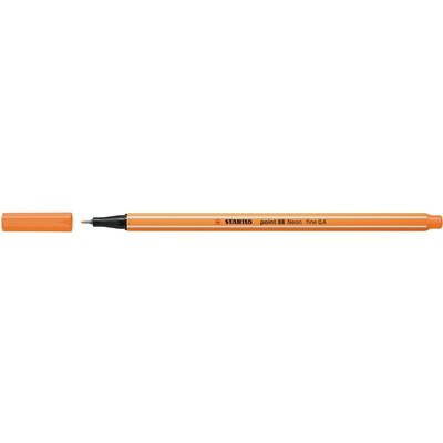 Fineliner STABILO Point 88 /054 Fin orange fluo