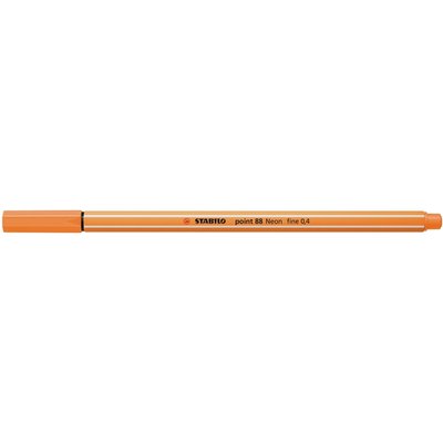 Fineliner STABILO Point 88 /054 Fin orange fluo