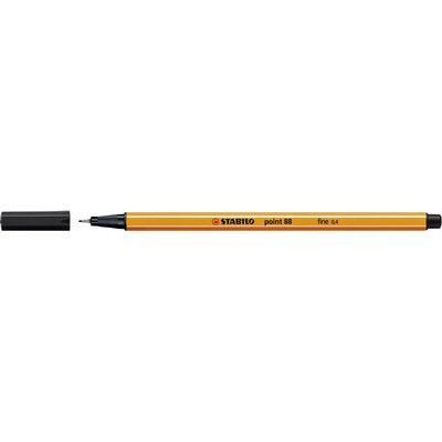 Fineliner STABILO point 88/46 Fin noir