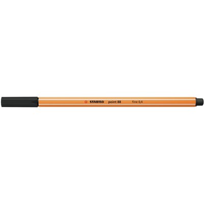 Fineliner STABILO point 88/46 Fin noir