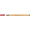 Fineliner STABILO point 88/40 Fin rouge Photo
