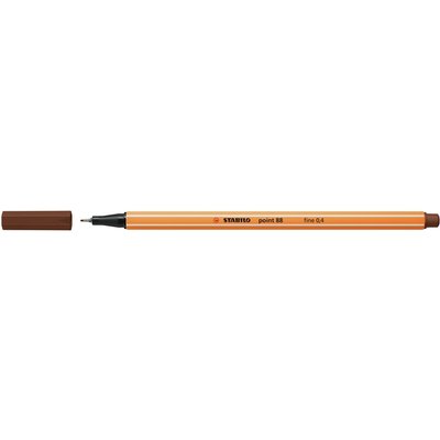 Fineliner STABILO point 88/45 Fin marron