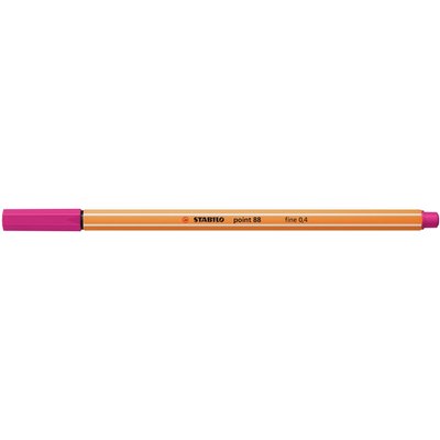Fineliner STABILO point 88/56 fijn roze rood
