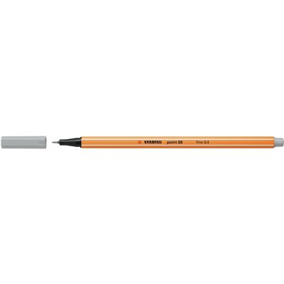 Fineliner STABILO Point 88/94 Fin gris clair