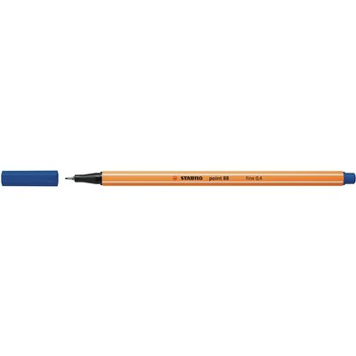 Fineliner STABILO point 88/32 Fin bleu outremer
