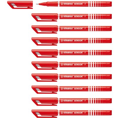 Fineliner STABILO Sensor 189/40 Fin rouge
