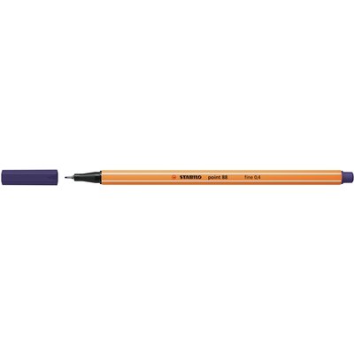 Fineliner STABILO Point 88/22 Fin bleu prusse