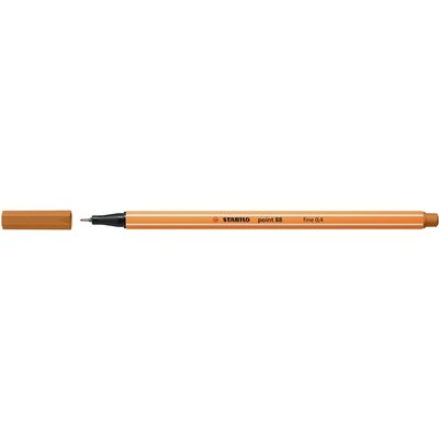 Fineliner STABILO point 88/89 Fin ocre foncé