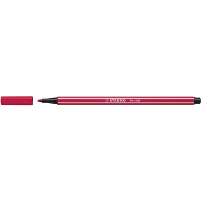 Viltstift STABILO Pen 68/50 medium donkerrood