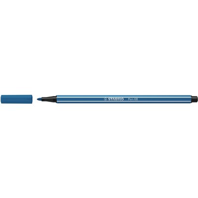Feutre STABILO Pen 68/41 Medium bleu foncé