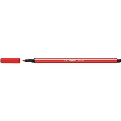 Viltstift STABILO Pen 68/48 medium karmijnrood