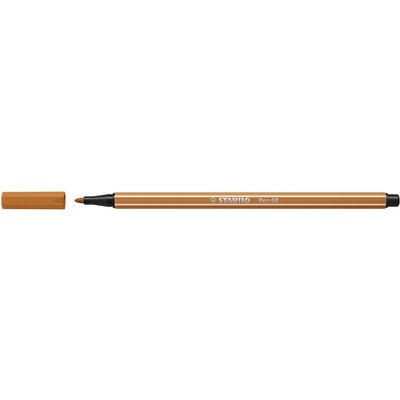 Viltstift STABILO Pen 68/89 medium donker oker