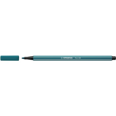 Viltstift STABILO Pen 68/51 medium turquoiseblauw