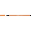 Viltstift STABILO Pen 68/054 medium neon oranje foto