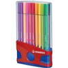 Feutre STABILO Pen 68 Colorparade rouge/bleu Medium assorti 20 pièces Photo