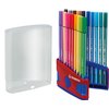 Feutre STABILO Pen 68 Colorparade rouge/bleu Medium assorti 20 pièces Photo