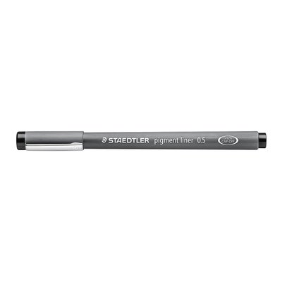 Fineliner Staedtler Pigment 308 0,5mm noir
