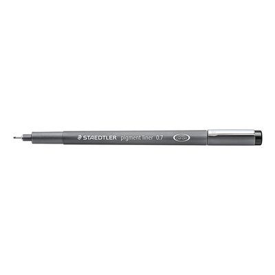 Fineliner Staedtler Pigment 308 zwart 0.7mm