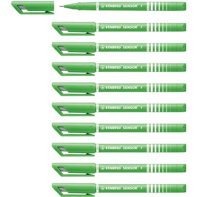 Fineliner STABILO Sensor 189/43 fijn lichtgroen