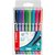 Fineliner STABILO Sensor 189/8 Fin assorti étui 8 pièces