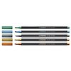 Feutre STABILO Pen 68/805 Metallic Medium argent Photo