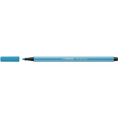 Feutre STABILO Pen 68/031 Medium néon bleu