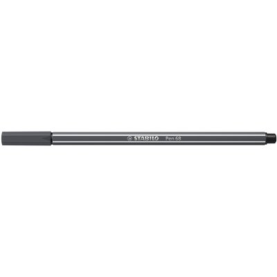 Viltstift STABILO Pen 68/97 medium diepkoud grijs