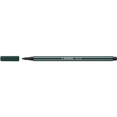 Feutre STABILO Pen 68/63 Medium vert terre