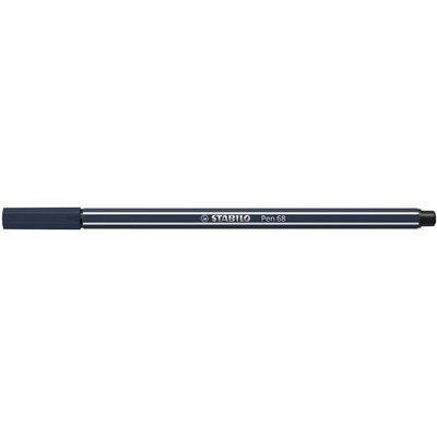 Feutre STABILO Pen 68/98 Medium gris payne