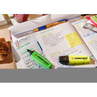 Markeerstift STABILO BOSS Original 70/40 roodroze