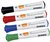 Whiteboardmarker Nobo Glide rond assorti 3mm 4st