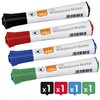 Whiteboardmarker Nobo Glide rond assorti 3mm 4st foto