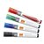 Whiteboardmarker Nobo Liquid ink rond assorti 3mm 4st