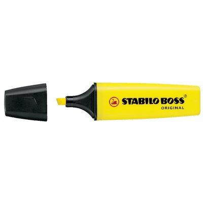 Surligneur STABILO BOSS Original 70/6 assorti Set bureau 6 pièces