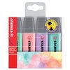 Markeerstift STABILO BOSS Original 70/4 pastel assorti etui à 4 stuks foto