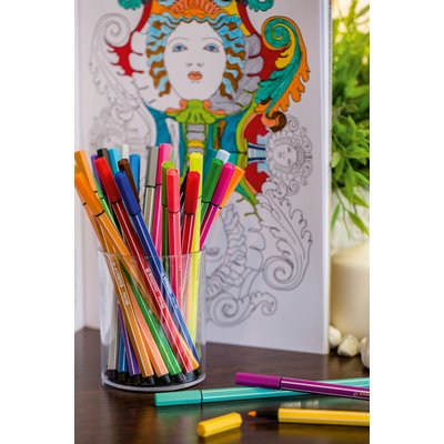 Feutre STABILO Pen 68/843 Metallic Medium vert clair