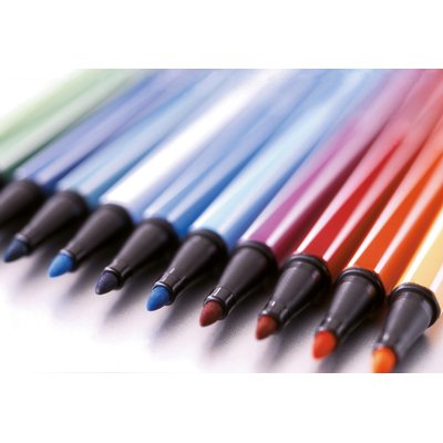 Feutre STABILO Pen 68/843 Metallic Medium vert clair