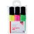 Markeerstift Quantore assorti etui à 3 kleuren