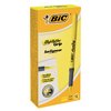Markeerstift Bic brite liner grip geel foto