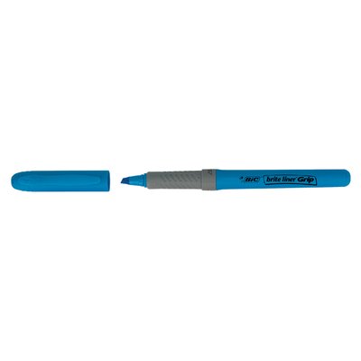 Markeerstift Bic grip assorti etui à 5 stuks