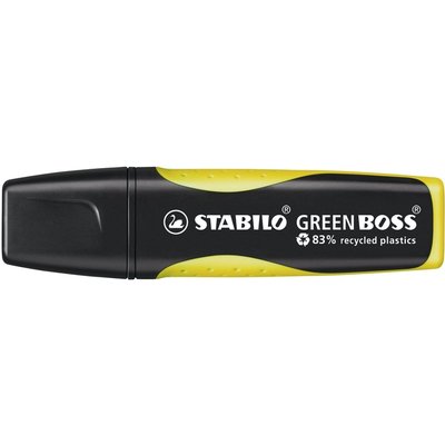 Markeerstift STABILO GREEN BOSS 6070/24 geel